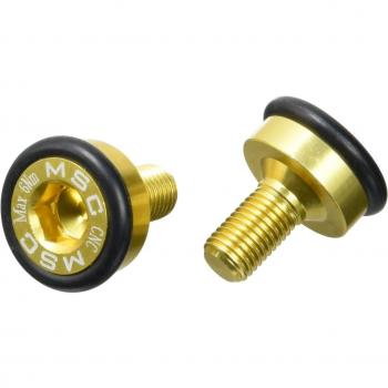 Pedalier Square M8x15 Alumínio 7075-T6 (2 Unidades)