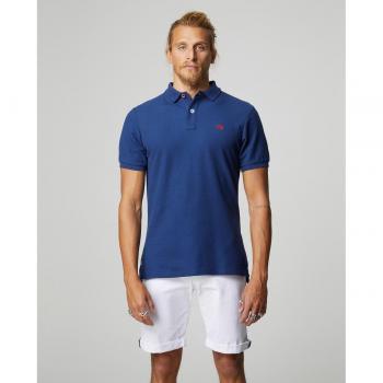 Polo Altonadock azul marino regular manga corta para hombre