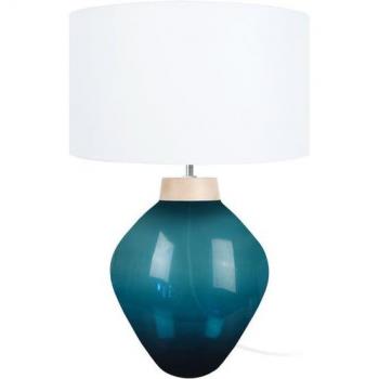 Lampe de Salon Pétrole et Blanc