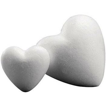 Référence 3305000 Cœur en Polystyrène 5 cm