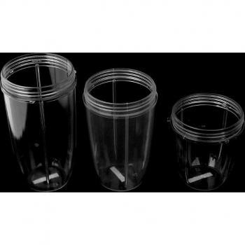 Taza de exprimido transparente para NutriBullet 18/24/32 oz