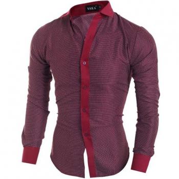 Schlank Passendes UK Stil Hemd – Junge Freizeithemd, M-2XL