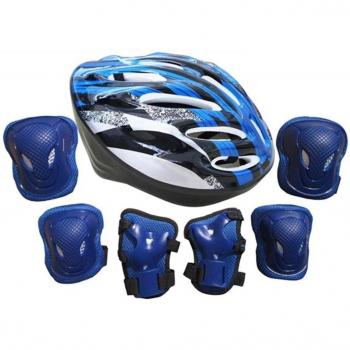 Adulto auto-balance bici Roller rodilla juegos de pastillas Codo Muñeca Casco