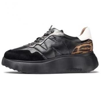Sapatilha Feminina WONDERS Sneaker Preto