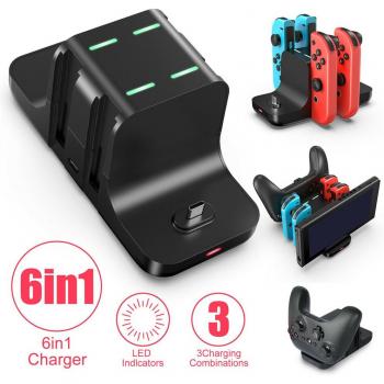 Multifunktionales Ladegerät für Nintendo Switch