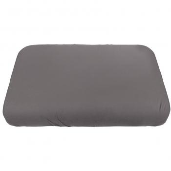 Sebra Jersey-Spannbettlaken grau für Babybett (70x120)