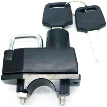 Yamaha MT‑10 Handlebar Clamp & Helmet Lock Set