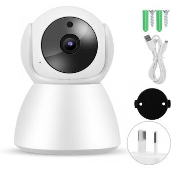 Babycam WiFi 720P avec interphone 2 voies et caméra PTZ