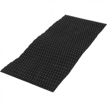 Marine Non-Skid EVA Foam Sheet 37x92cm for Watercraft - Black Surfboard Mat