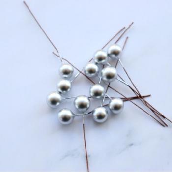 100pcs Artificial Red Holly Berry Decoration