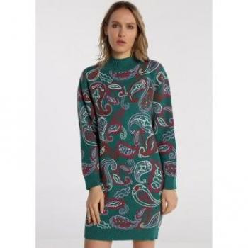 Vestido Verde Corto V&L para Mujer - Victorio & Lucchino