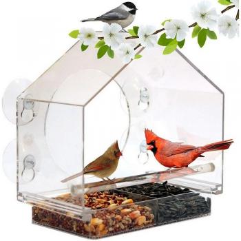 Transparent Acrylic Bird Cage