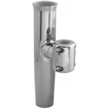 TACO Marine Clamp‑On Fishing Rod Holder – 3/4” & 1” Pipe Fit