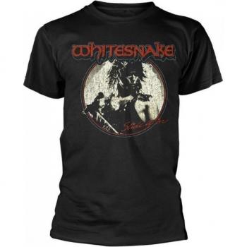 T-shirt nera unisex Whitesnake Slide It In XXL