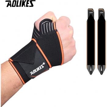 Brazalete de Soporte para Levantamiento de Pesas – Par de Correas AOLIKES