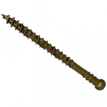 ForgeFix FORDSC4560TT ForgeFast TORX® Compatible Decking Screws Reduced Head Tan 4.5x60 T15 Tub 500