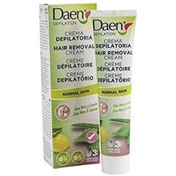 Crema Depilatoria Aloe Vera y Limón Daen 125 ml