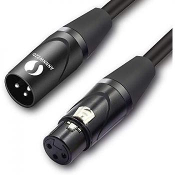Câble XLR Mâle vers Femelle Professionnel 1M