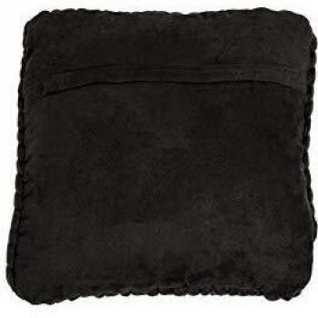 Moule à coussin en laine synthétique gris sombre J-Line