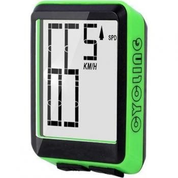Wireless Speedometer for Mountain Road Bike - Large Character Display, English, Waterproof