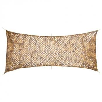 Filet Camouflage et Sac de Transport VidaXL 409×206 cm Sable