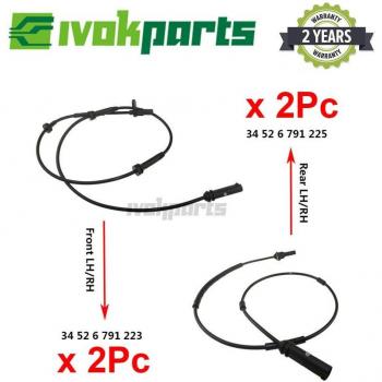 Kit de 4 Sensores de Velocidad ABS para BMW F20 F21 F22 F23 F30 F31 F32 F33 F35 F80 F82 F83 F87