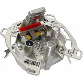 GUT 104 Three‑Port Antenna Jack with Junction Enclosure