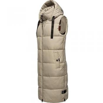 Steppweste NAVAHOO Schnuffelchen Gr. S (36), grau Damen Westen