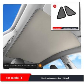 Cúpula de cristal solar para Tesla Model 3 – Kit completo frontal y trasero