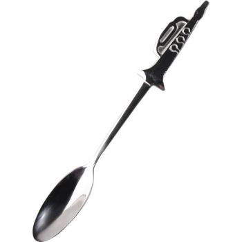 Cucharas de acero inoxidable pulidas para sopa