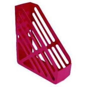 Q-Connect Magazine Rack Red CP073KFRED
