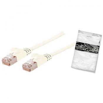 SHIVERPEAKS SHVP 75515-SLW Patch Cable Flat U/FTP Cat.7 5m White