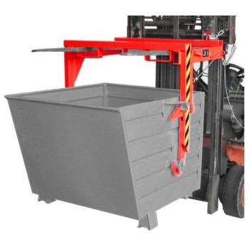 Traverse pour chariot élévateur 0,55 m³ Bxd 930x945 mm 80 kg couleur rouge