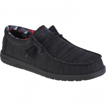 Ei cara Wally Sox, tênis preto masculino