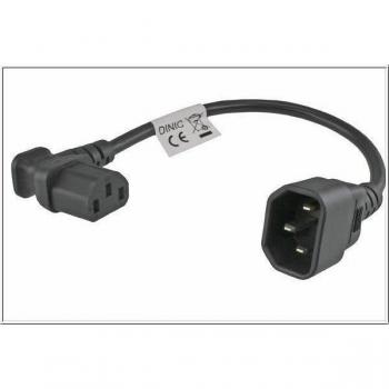Adaptateur d'alimentation coudé C13 C14