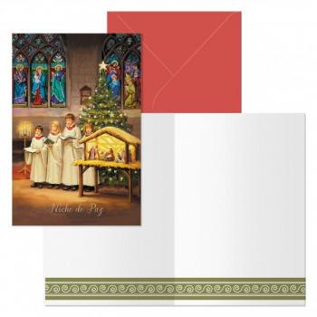 Coro de Felicitaciones Navideñas Dohe 6 Unidades con Sobres