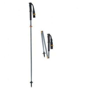 Bastoncini Komperdell FX Lite TI – 125 cm, Grigio Argento