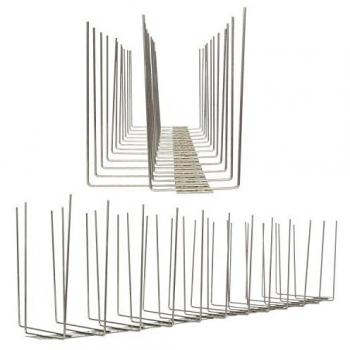 Edelstahl Taubenspikes 3-reihig 10 Meter