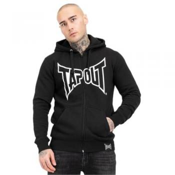 Chaqueta Sudadera Tapout Marfa Full Zip Negra S Hombre
