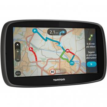 TOM TOM 1FC600201 NAVIGATORE 6 EU45 MAPPE/TRAFF.A VITA SPEAK&GO GO60