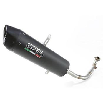 Sistema di Scarico GPR Furore Matt Black Non Omologato per Honda PCX 125