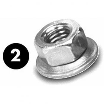 Écrou M 10x1,25 Gauche pour Tête de Débroussailleuse