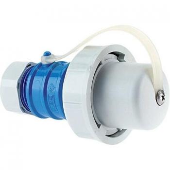 BALS Schuko-Stecker 16A 250V 736 blau druckwasserdicht