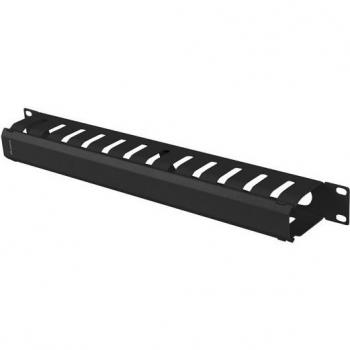 Accessorio Rack Lanberg Organizzatore Kabli 19”1U con porta USB Tipo A nera
