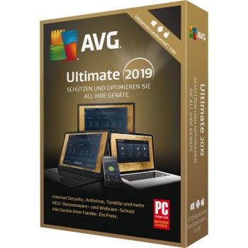 AVG Ultimate 2019 – Unlimited Protection, 1 Year, 12 Months – PC/Laptop/Tablets & Mobile – Direct Download