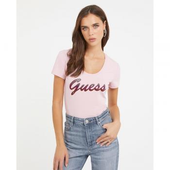 Camiseta Manga corta Mujer Rosa GUESS W3BI31 J1314