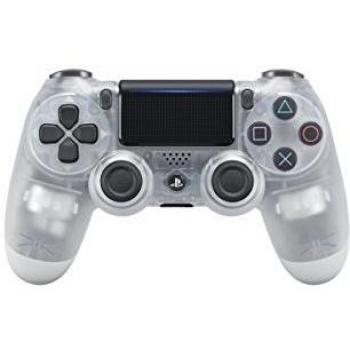 Controlador Dualshock 4 V2 PlayStation 4 Analógico/Digital Bluetooth/USB Translúcido, Blanco