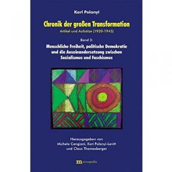 Chronik der grossen Transformation. Artikel und Aufsätze