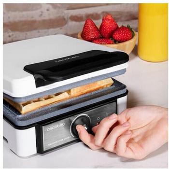 Gofrera Doble Gofrestone Cecotec 1200W