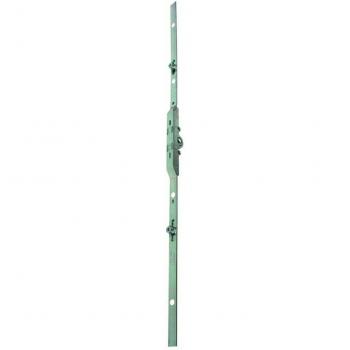 Crémone F7,5 1200 mm, côte D 600 mm, 3 galets – FERCO – G‑13510‑12‑0‑1